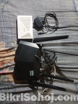 Tenda router and onu